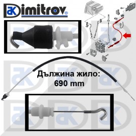 Жило отваряне врата Audi A3